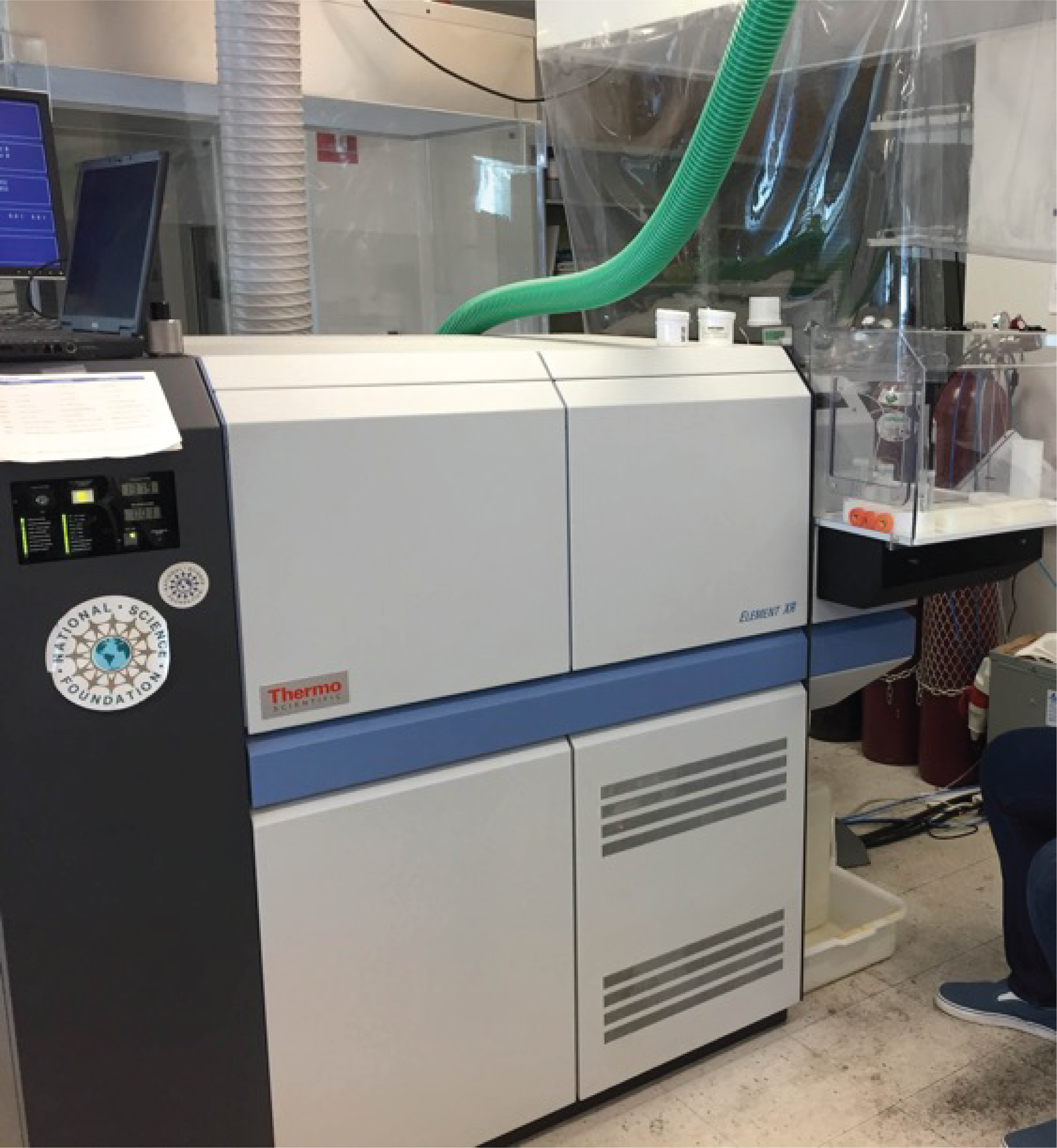 Foraminifera picking stations in Cambridge, UK, Godwin Lab